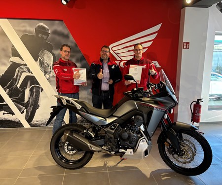 Händler und Verkäufer des Jahres 2024 vergeben durch die Honda Bank