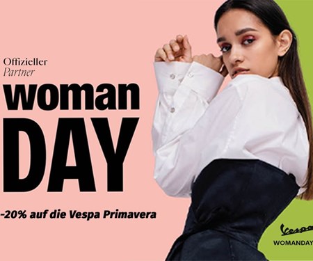Woman Day 2025 - Vespa Primavera Aktion