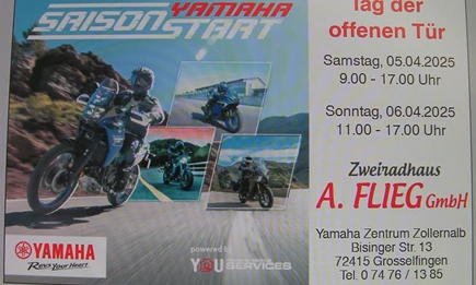 Saisonstart-Event dieses Wochenende Saisonstart-Event dieses Wochenende