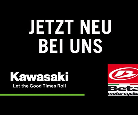 Kaudela wird wieder offizieller Kawasaki-Partner – und neu auch Beta-Händler!