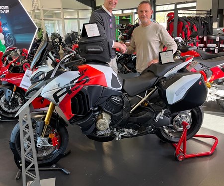 DUCATI AWARD für das DUCATI-Team Wahlers
