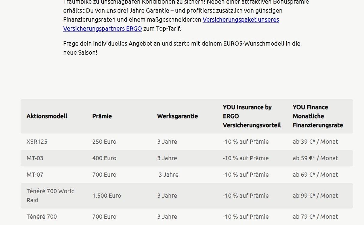 Euro5 Deals mit Hammervorteil!
