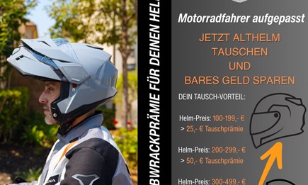 Helm Abwrackprämie 2.+ 3. Mai 2025
