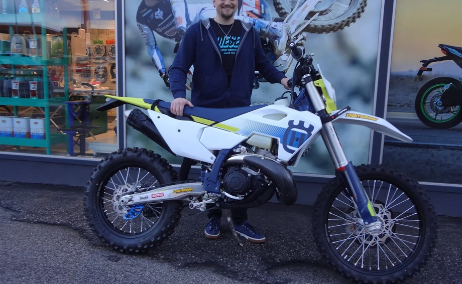 Besitzwechsel einer Husqvarna TE 300! Bild 1: Besitzwechsel einer Husqvarna TE 300!