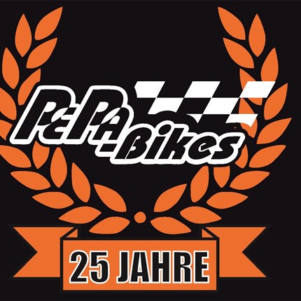 25 Jahre PEPA-BIKES Wir sagen Danke!!!  ... "Wow, wie doch die Zeit vergeht! 
Mai 2000 das war doch erst?
