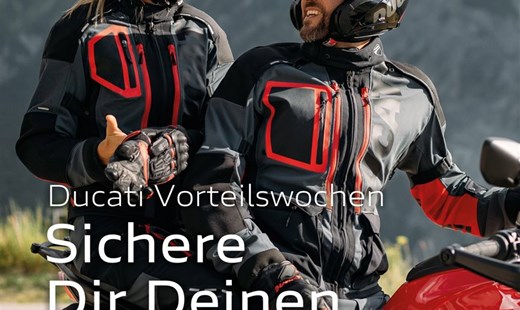 Bis 2000 € Bonus beim Kauf von ausgewählten Ducati Modellen