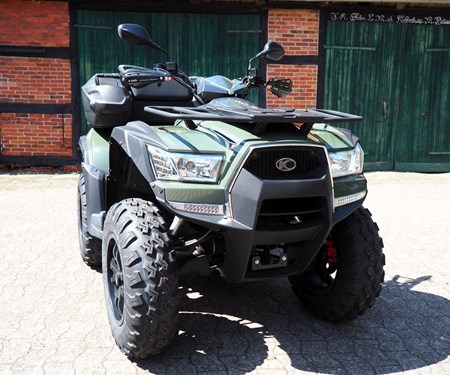 Neu reinbekommen: Kymco MXU 700i!