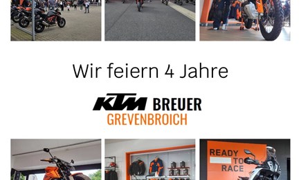 Wir feiern 4 Jahre KTM Breuer