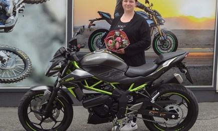 Bikerin, weil ich es einfach drauf habe!