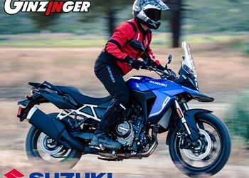 Suzuki V-Strom 800 - Vorführmodell sichern