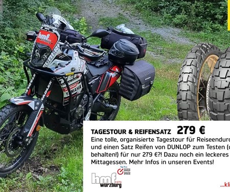 DUNLOP Tages-Testride Adventure inkl. Reifensatz! 279,00 €