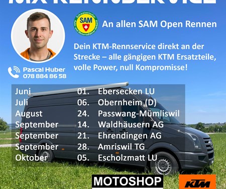 MX Rennservice - Dein KTM Rennservice direkt an der Strecke - alle gängigen KTM Ersatzteile!