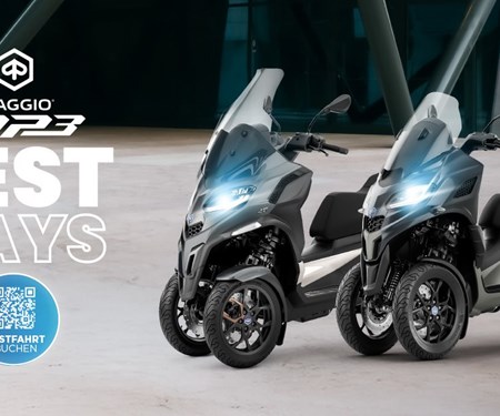 Piaggio MP3 TESTRIDE - jetzt bei uns! 