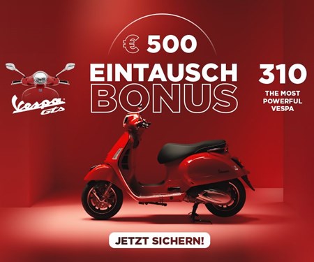 VESPA-WETTER = GTS 310 TIME! 