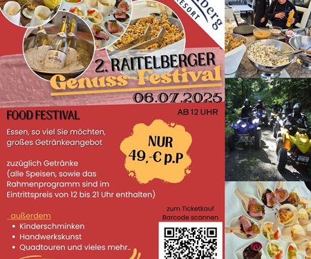 Raitelberg Genuss Festival am 6. Juli in Wüstenrot