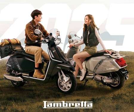 NEUE LAMBRETTA Modelle V50 - V125 - X 125 - X300GT - X300GP - G350 SeriesII