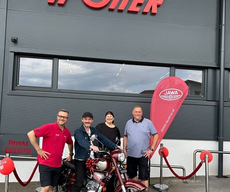 Gerhard Liebmann ist neuer JAWA-Markenbotschafter