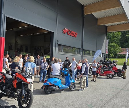 In Dobl scheint (fast) immer die Sonne und es herrscht gute Stimmung! 