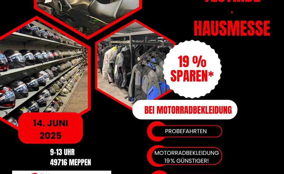 Probefahrt-Event 2.0 im Bikerzentrum-BERENTELG! Bild 2: Probefahrt-Event 2.0 im Bikerzentrum-BERENTELG!