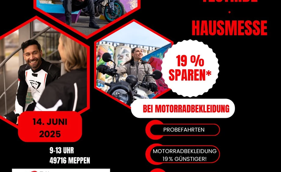 Probefahrt-Event 2.0 im Bikerzentrum-BERENTELG! Bild 4: Probefahrt-Event 2.0 im Bikerzentrum-BERENTELG!