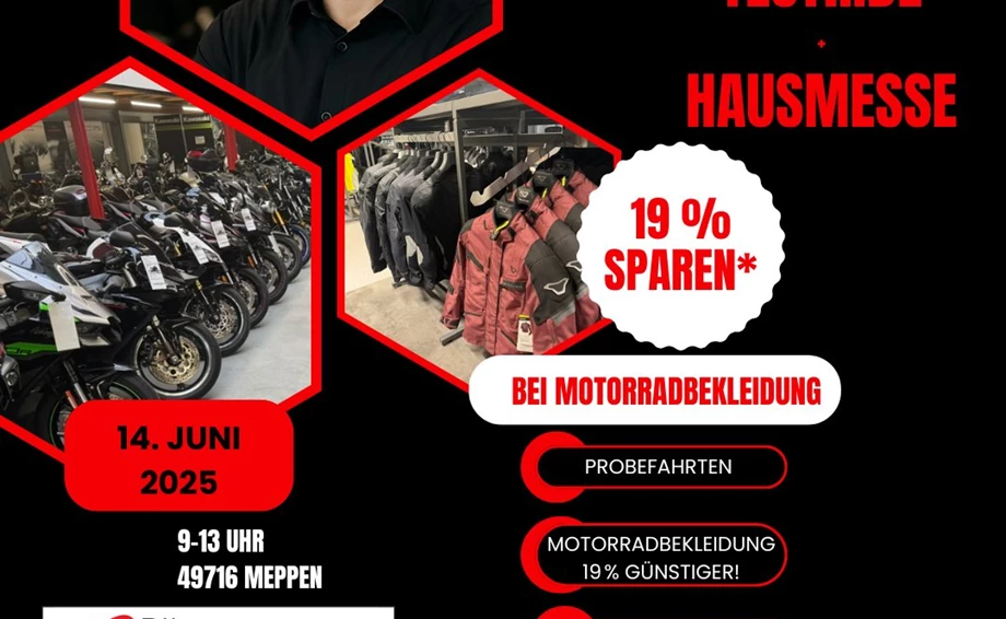 Probefahrt-Event 2.0 im Bikerzentrum-BERENTELG! Bild 6: Probefahrt-Event 2.0 im Bikerzentrum-BERENTELG!