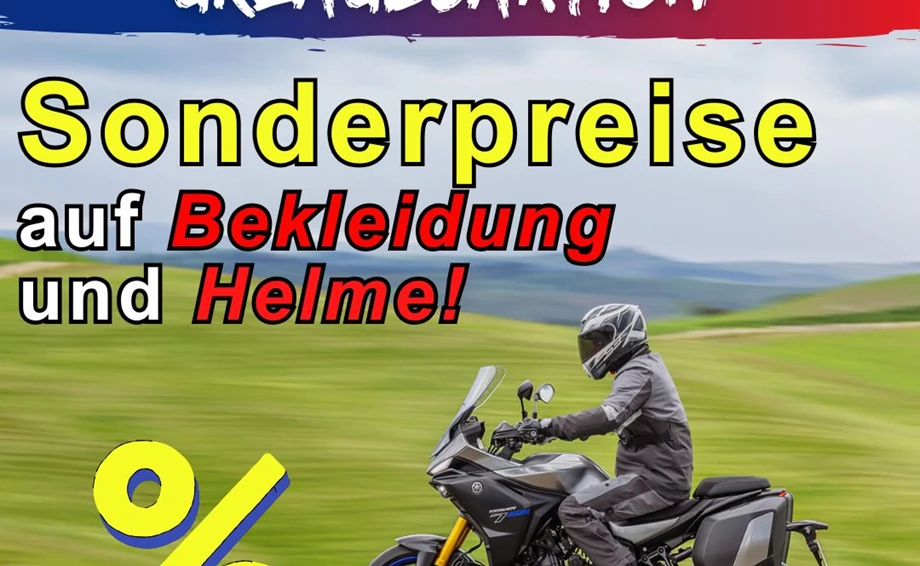 Sonderaktion: Motorradhelme & Motorradbekleidung zu Top-Preisen! Bild 1: Sonderaktion: Motorradhelme & Motorradbekleidung zu Top-Preisen!