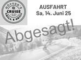 HÜTTER-AUSFAHRT am 14. Juni abgesagt!
