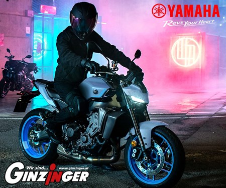 Yamaha MT-09 mit Y-AMT Schaltautomatik