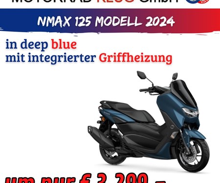 Der Yamaha NMAX 125 Modell 2024 um nur € 3.299,- Der Yamaha NMAX 125 Modell 2024 um nur € 3.299,-