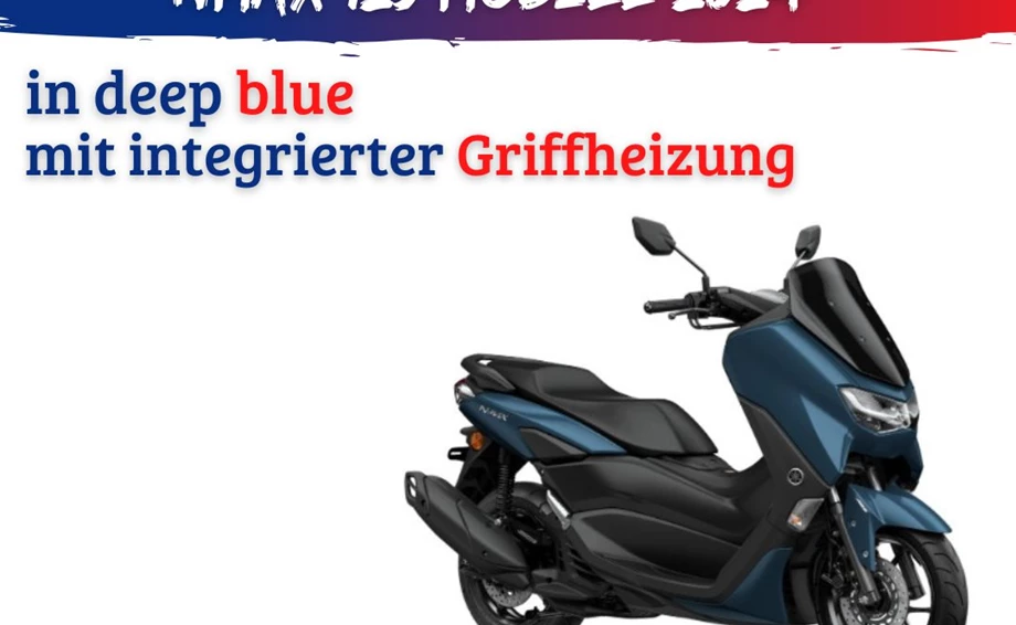 Der Yamaha NMAX 125 Modell 2024 um nur € 3.299,- Bild 1: Der Yamaha NMAX 125 Modell 2024 um nur € 3.299,-
