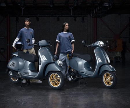 Brandneu: GTV 310 „Officina 8" - außerdem Primavera 50, 125 und 150!