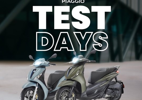 NEWS PIAGGIO Testride jetzt bei uns! 
