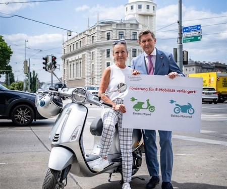 Förderung für einspurige E-Kraftfahrzeuge wird verlängert