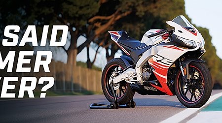 Aprilia WO SAID SUMMER IS OVER?