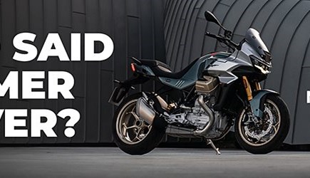 Moto Guzzi WO SAID SUMMER IS OVER?