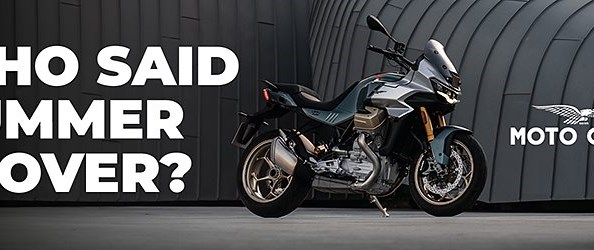 Moto Guzzi WO SAID SUMMER IS OVER? 

WHO SAID SUMMER IS OVER?