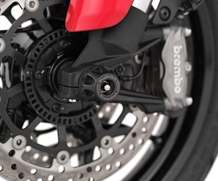 Wunderlich Achs-Schutzpads DOUBLESHOCK für die Ducati Multistrada V2 