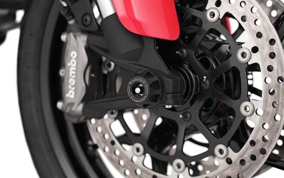Wunderlich Achs-Schutzpads DOUBLESHOCK für die Ducati Multistrada V2  - Bild 2