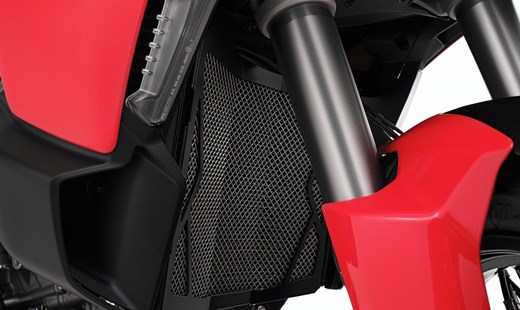 Der Wunderlich Wasserkühlerschutz für die Ducati Multistrada V2