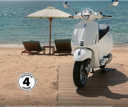4 Jahre Garantie bei Vespa