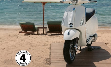 4 Jahre Garantie bei Vespa 4 Jahre Garantie bei Vespa
