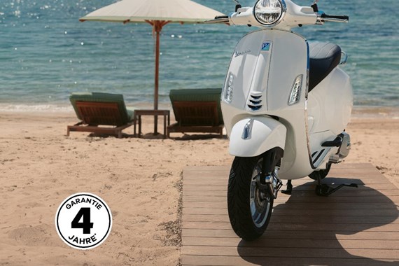 4 Jahre Garantie bei Vespa 4 Jahre Garantie bei Vespa