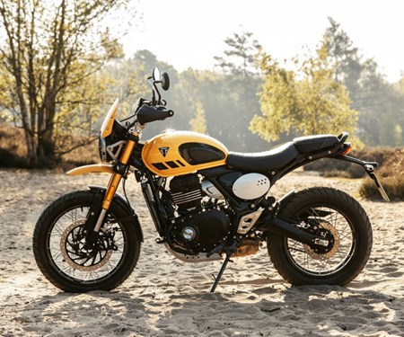 TRIUMPH Scrambler 400 XC - jetzt testen!