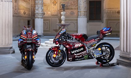 Italienische Exzellenz, Kunst und Erfindungsreichtum: Ducati fährt bei der MotoGP in Mugello mit einer von der Renaissance inspirierten Lackierung