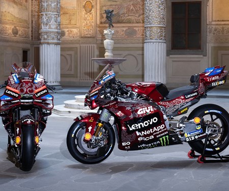 Italienische Exzellenz, Kunst und Erfindungsreichtum: Ducati fährt bei der MotoGP in Mugello mit einer von der Renaissance inspirierten Lackierung