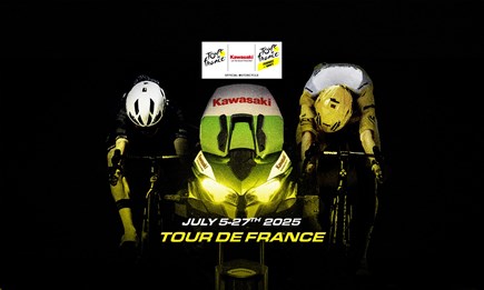 Kawasaki ist offizieller Partner der Tour de France | Kawasaki