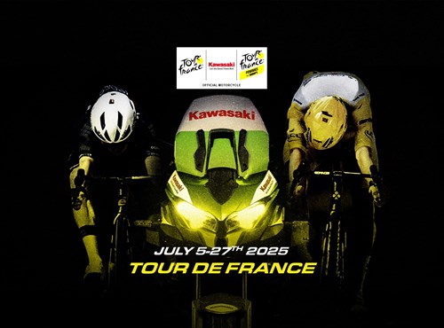 Kawasaki ist offizieller Partner der Tour de France | Kawasaki