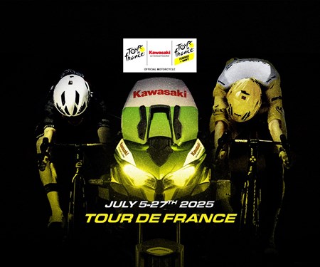 Kawasaki ist offizieller Partner der Tour de France | Kawasaki