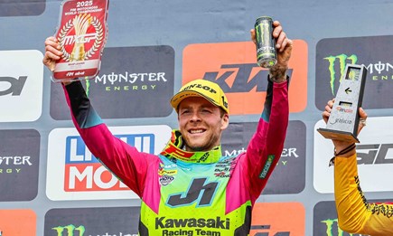 MXGP: Romain Febvre baut WM-Führung mit Sieg in Spanien aus | Kawasaki