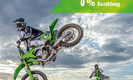Finanzierung* für alle KX- und KLX-Modelle | Kawasaki